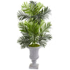 Nearly Natural 5658 4' Artificial Green Paradise Palm Tree in Urn