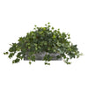 Nearly Natural 8074 20" Artificial Green Puff Ivy Plant in Stone Planter