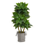 Nearly Natural T2994 5’ Bird Nest Artificial Tree in Jute and Cotton Planters
