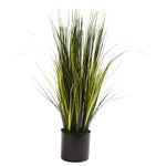 Nearly Natural 3` Onion Grass Plant