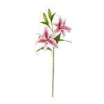 Nearly Natural 31`` Rubrum Lily Artificial Flower (Set of 3)