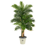 Nearly Natural 70`` Areca Palm Artificial Tree in Decorative Planter (Real Touch)