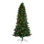 Nearly Natural T3519 8.5` Artificial Christmas Tree with 800 Multi Color LED Lights
