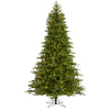 Nearly Natural 7.5` Cambridge Fir Artificial Christmas Tree with 800 Clear Warm (Multifunction) LED Lights with Instant Connect Technology and 1644 Bendable Branches