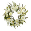 Nearly Natural 24" Mixed Daisy's & Ranunculus Wreath