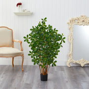 Nearly Natural T1528 3.5` Black Olive Artificial Trees