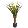 Nearly Natural 6337 4' Artificial Green Pandanus Plant