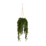 Nearly Natural P1606 4` Gleditsia Artificial Plant in Hanging Metal Bucket