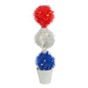 Nearly Natural P1800 18” Red, White and Blue “Americana” with 35 Warm LED Lights