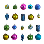 Nearly Natural D1038 Holiday Deluxe, 50 Count Christmas Tree Ornament Box Set