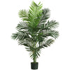 Nearly Natural 5259 5' Artificial Green Paradise Palm with Pot