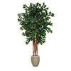 Nearly Natural T2149 5.5` Artificial Tree with 1470 Bendable Branches in Planters