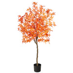 Nearly Natural 5` Autumn Maple Artificial Trees