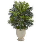 Nearly Natural P1062 40" Artificial Green Areca Palm Plant in Decorative Urn