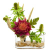 Nearly Natural Tropical Flower and Antlers Artificial Arrangement