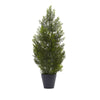 Nearly Natural 5469 2' Artificial Green Mini Cedar Pine Tree (Indoor/Outdoor)