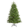 Nearly Natural 7` Yukon Mixed Pine Artificial Christmas Tree with 1104 Bendable Branches
