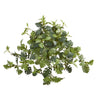 Nearly Natural 6221-S3 22" Artificial Green Dusty Miller Hanging Plant, Set of 3