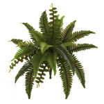 Nearly Natural 6125-S6 14" Artificial Green Boston Fern Plant, Set of 6