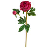 Nearly Natural 22'' Peony Artificial Flower (Set of 3)