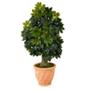 Nearly Natural T1372 39`` Schefflera Artificial Tree in Terra-Cotta Planter