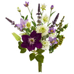 Nearly Natural 2295-S4 16" Artificial Mixed Flower Bouquet, Multicolor, (Set of 4)