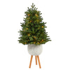 Nearly Natural T2302 4’  Artificial Christmas Tree with 50 Clear Lights
