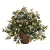 Nearly Natural 8153 20" Artificial Green Hoya Plant in Decorative Planter