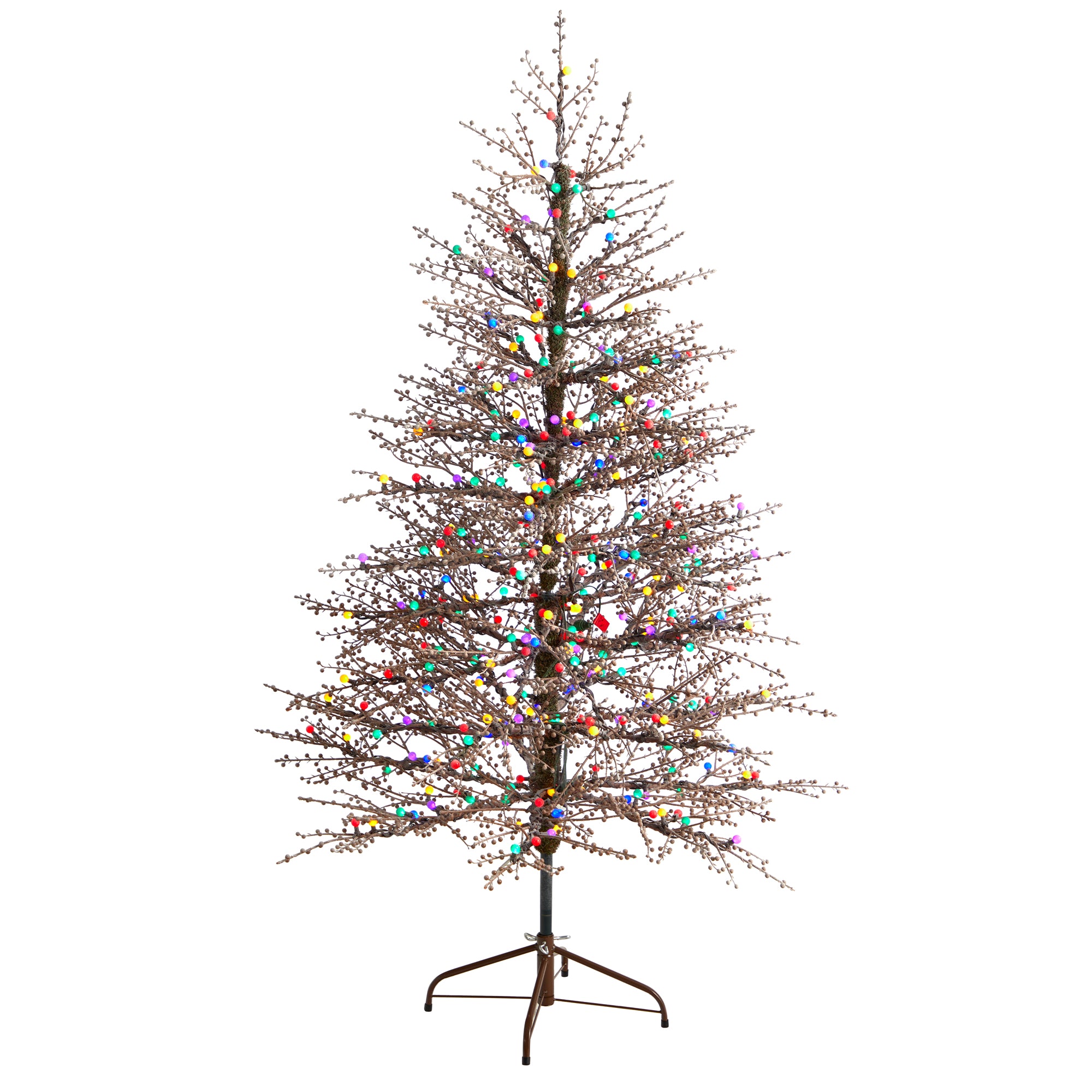 7.5' Layered Washington Spruce Artificial Christmas Tree with and