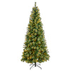 Nearly Natural T3050 8’  Christmas Tree with 600 Lights and 908 Bendable Branches