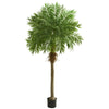 Nearly Natural 5542 80" Artificial Green Robellini Palm Tree