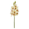 Nearly Natural 20`` Cymbidium Orchid Artificial Flower (Set of 4)