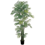 Nearly Natural 7` Areca Silk Palm Tree