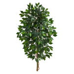 Nearly Natural T1413 4` Single Ficus Artificial Tree (No Pot)