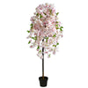 Nearly Natural T1702 5` Cherry Blossom Artificial Trees