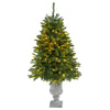 Nearly Natural T2254 4.5’ Artificial Christmas Tree with 150 Clear LED Lights