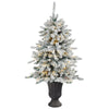 Nearly Natural T2271 4.5’Artificial Christmas Tree and 150 Clear Warm LED Lights