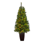 Nearly Natural T2299 5’ Artificial Christmas Tree with 100 Warm White LED Lights
