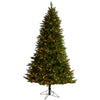 Nearly Natural T3288 7.5`Artificial Christmas Tree with 650 Lights and 1336 Bendable Branches