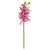 Nearly Natural 30`` Cymbidium Orchid Artificial Flower (Set of 6)