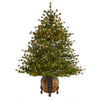 Nearly Natural T2435 5.5’  Artificial Christmas Tree with 250 Clear Lights
