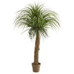 Nearly Natural 8707 5' Artificial Green Molina Plant in Pot