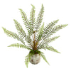 Nearly Natural P1509 20” Fern Artificial Plant in Decorative Planters