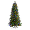 Nearly Natural T3262 7’Artificial Christmas Tree with 300 Lights and 1179 Bendable Branches