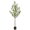 Nearly Natural T2726 6` Olive Artificial Tree