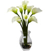 Nearly Natural Classic Calla Lily Arrangement