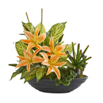 Nearly Natural 18`` Lily