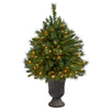 Nearly Natural T2279 3.5’ Artificial Christmas Tree with 150 Clear Lights