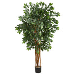 Nearly Natural 5` Sakaki Artificial Tree with 1470 Bendable Branches