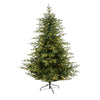 Nearly Natural 6` Swedish Fir Artificial Christmas Tree with 350 Warm White LED Lights and 963 Bendable Branches